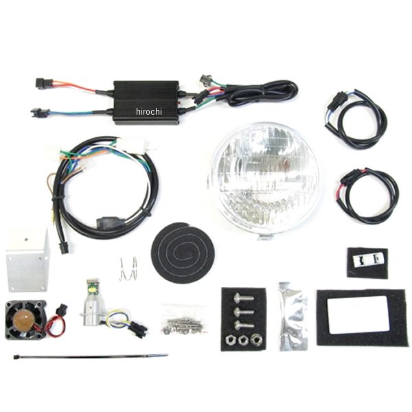 プロテック PROTEC LEDクラシカルヘッドライトキット LBH-H33 6000k タイスーパーカブ110 63019-60 HD店