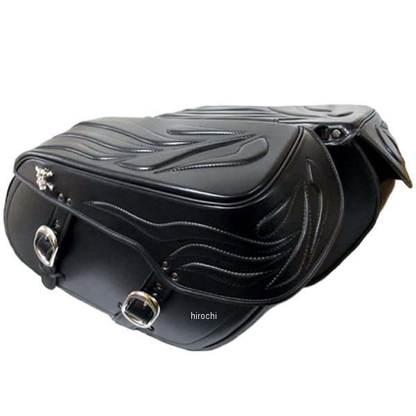 クロス Xross ラージダブルサドルバッグ 3Ｄウィング 28L 黒 BSW-001-SA HD店