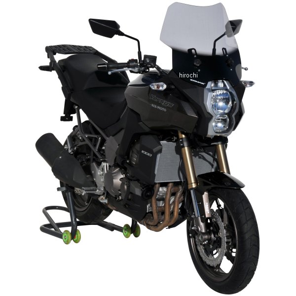 0103XX083 アルマックス ERMAX ハイプロテクション ウインドスクリーン 41cm 12年-18年 VERSYS1000 クリア 010301083 HD店