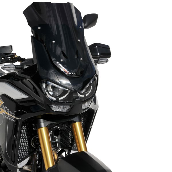 0301T09-XX アルマックス ERMAX スポーツスクリーン 39cm 20年-21年 CRF1100L AfricaTwinADVENTURE sports ダークブラック 0301T09-56 HD店