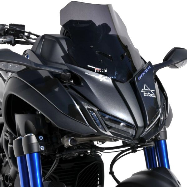 0302Y89-XX アルマックス ERMAX スポーツ スクリーン 35cm 18年-22年 NIKEN ライトブラック 0302Y89-03 HD店|ヒロチー商事 ハーレー 店
