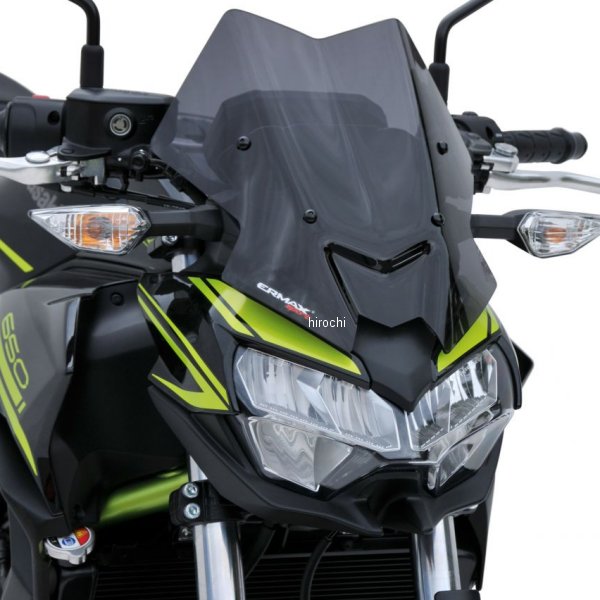0303S78-XX アルマックス ERMAX スポーツスクリーン 20年 Z650 蛍光グリーン2 0303S78-08 HD店｜ヒロチー商事 ハーレー 店