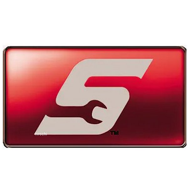 スナップオン Snap-on S ステッカー シルバー 23インチ x 15インチ SS2936A HD店