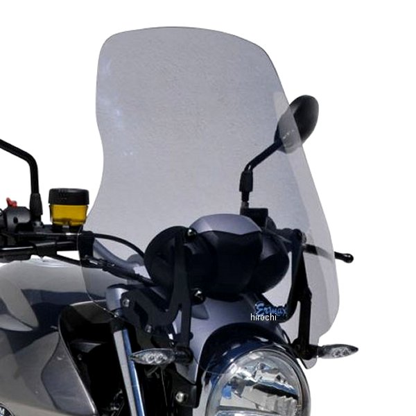 0110XX029 アルマックス ERMAX ハイプロテクションウインドスクリーン 50.5cm 12年-14年 BMW R1200R グレー 011054029 HD店|ヒロチー商事 ハーレー 店