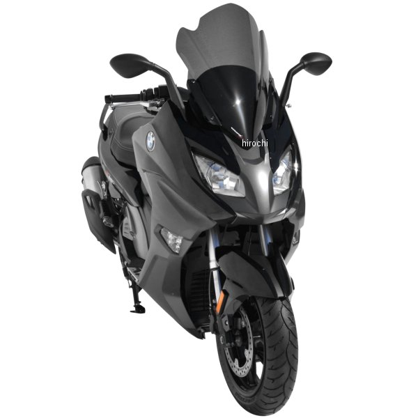 0710XX040 アルマックス ERMAX Aeromax スクリーン 51cm 16年-20年 BMW C650 SPORT サテングレー 071083040 HD店