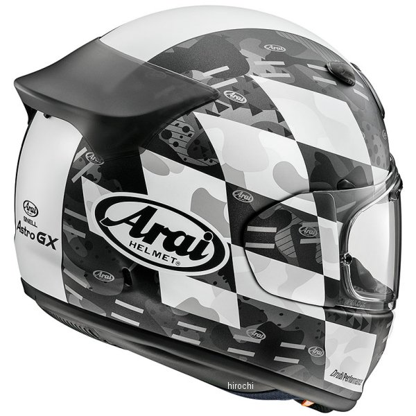 アライ Arai フルフェイスヘルメット ASTRO-GX CHECKER 白 Sサイズ