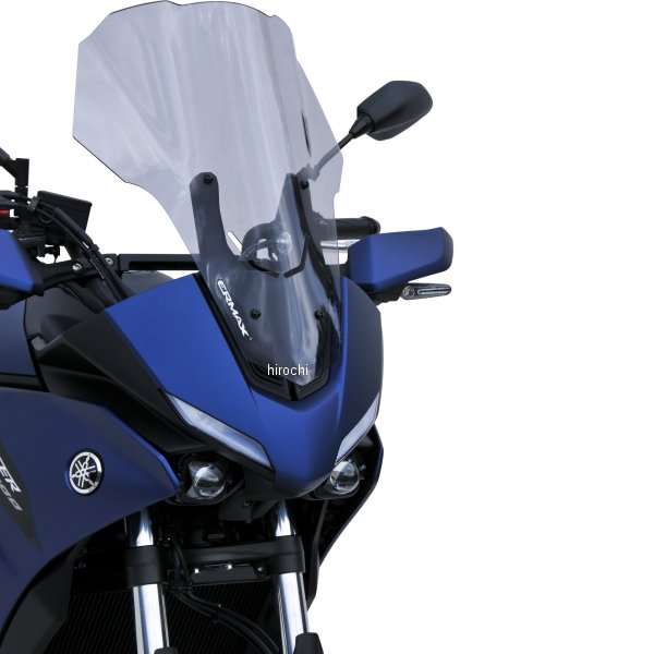 0102Y93-XX アルマックス ERMAX ハイプロテクションウインドスクリーン 49cm 20年-22年 MT-07 Tracer サテンブラック 0102Y93-47 HD店｜ヒロチー商事 ハーレー 店