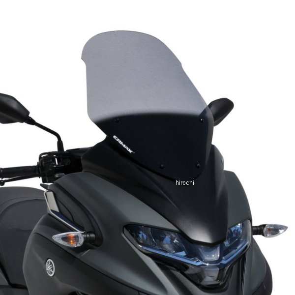 0102Y94-XX アルマックス ERMAX ハイプロテクション ウインドスクリーン 58cm 20年-21年 TRICITY300 サテンブラック 0102Y94-47 HD店|ヒロチー商事 ハーレー 店