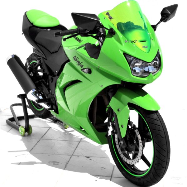 0703XX070 アルマックス ERMAX スクリーン Aeromax 36cm 08年-12年 Ninja250R ネオンオレンジ 070311070 HD店｜ヒロチー商事 ハーレー 店
