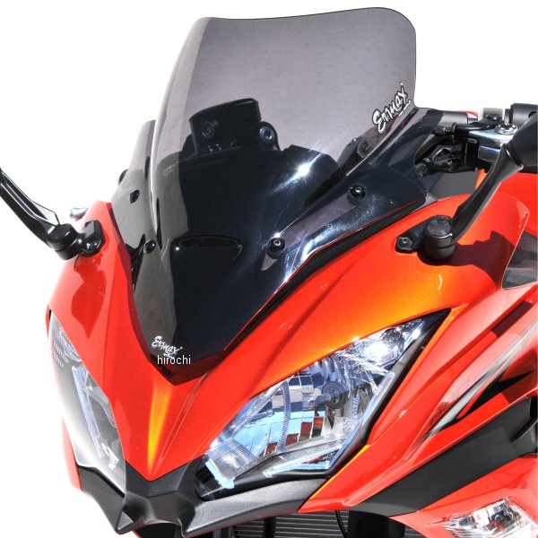 0703S65-XX アルマックス ERMAX スクリーン Aeromax 40cm 17年-19年 Ninja650 ネオングリーン2 0703S65-08 HD店