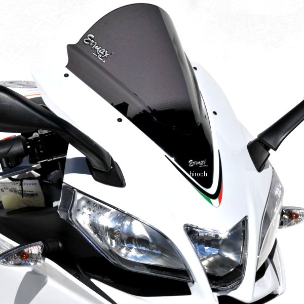 0708XX036 アルマックス ERMAX Aeromax スクリーン 37cm 11年-18年 アプリリア RS4 125 ライトブラウン 070802036 HD店
