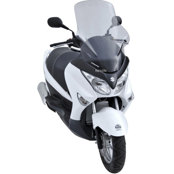 0104XX111 アルマックス ERMAX スクーター ウインドスクリーン +7cm 14年-20年 Burgman200 グレー 010454111 HD店|ヒロチー商事 ハーレー 店