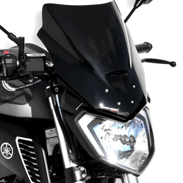 0602XX123 アルマックス ERMAX スポーツ スクリーン 36cm 14年-19年 MT-125 サテングレー 060283123 HD店|ヒロチー商事 ハーレー 店