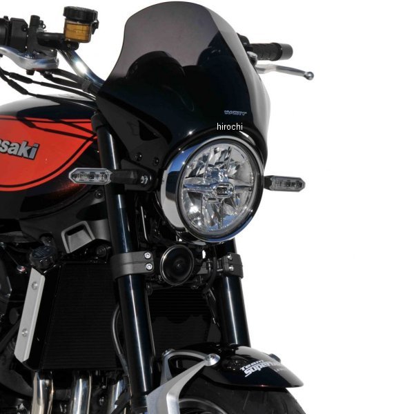 0603S68-XX アルマックス ERMAX Nasty スクリーン 29cm 18年-21年 Z900RS サテンブラック 0603S68-47 HD店｜ヒロチー商事 ハーレー 店