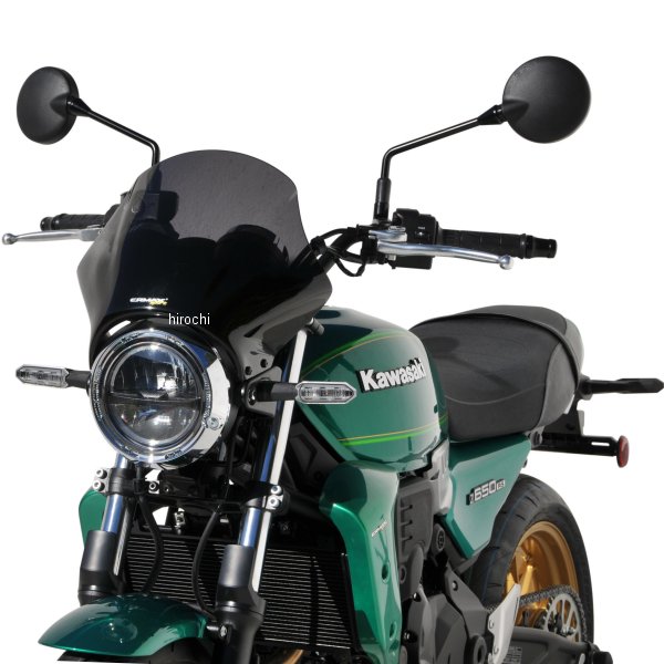 0603S81-XX アルマックス ERMAX ノーズスクリーン 29cm 22年 Z650RS サテンブラック 0603S81-47 HD店|ヒロチー商事 ハーレー 店