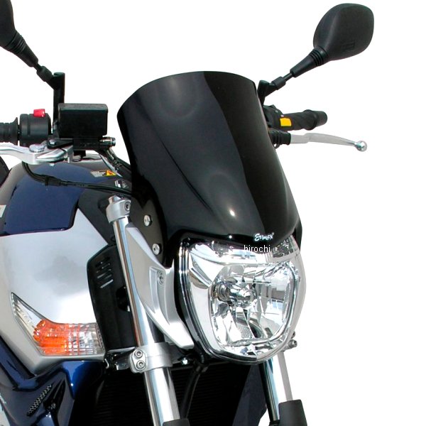 0604XX080 アルマックス ERMAX ノーズスクリーン 30cm 06年-07年 GSR600 ブルー 060404080 HD店｜ヒロチー商事 ハーレー 店