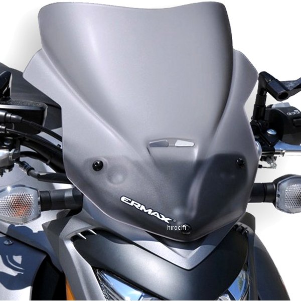 0604XX108 アルマックス ERMAX スポーツスクリーン 37cm 15年-20年 GSX-S1000 サテンブラック 060447108 HD店｜ヒロチー商事 ハーレー 店
