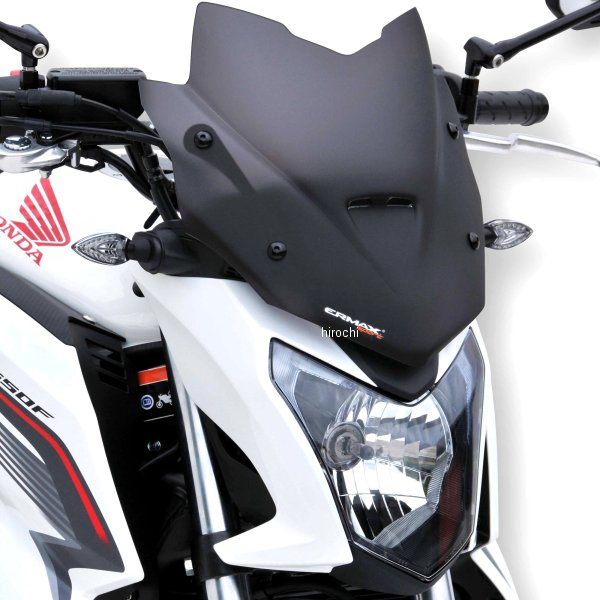 0301XX150 アルマックス ERMAX スポーツ スクリーン 28cm 14年-16年 CB650F ライトブラック 030103150 HD店|ヒロチー商事 ハーレー 店