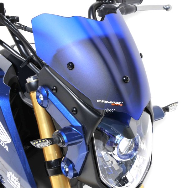 0301XX138 アルマックス ERMAX スポーツスクリーン 30cm 13年-15年 MSX125、GROM レッド 030106138 HD店|ヒロチー商事 ハーレー 店