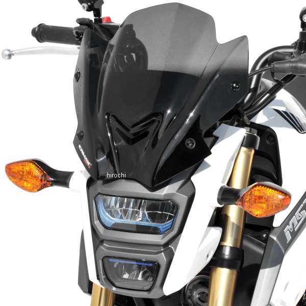 0301XX160 アルマックス ERMAX スポーツ スクリーン 30cm 16年-20年 MSX125、GROM レッド 030106160 HD店|ヒロチー商事 ハーレー 店