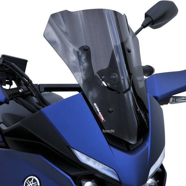0302Y93-XX アルマックス ERMAX スポーツスクリーン 36cm 20年-22年 MT-07 Tracer サテングレー 0302Y93-83 HD店|ヒロチー商事 ハーレー 店