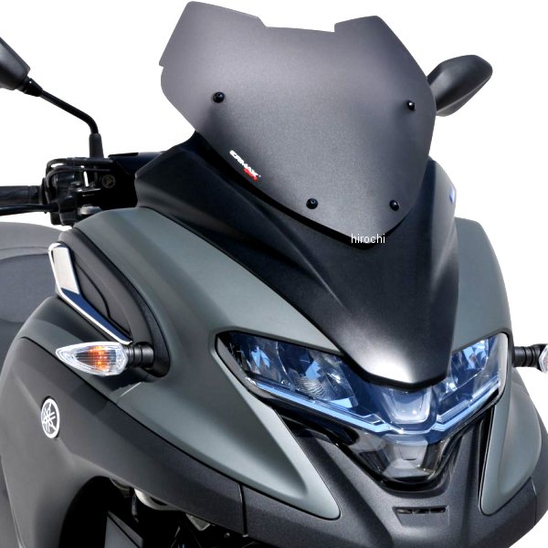 0302Y94-XX アルマックス ERMAX スポーツスクリーン 41cm 20年-21年 TRICITY300 グレー 0302Y94-54 HD店