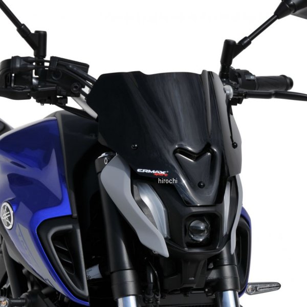 0302Y97-XX アルマックス ERMAX スポーツスクリーン 25cm 21年-22年 MT-07、FZ-07 ライトブラック 0302Y97-03 HD店 18,585円