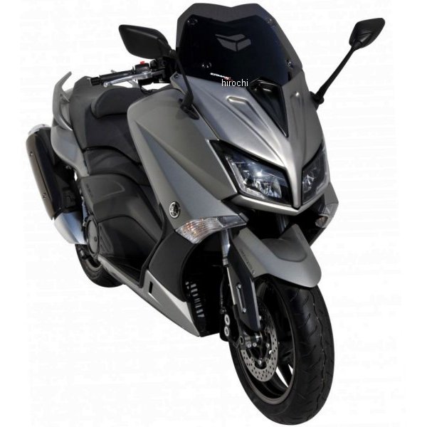 HY02XX110 アルマックス ERMAX ハイパースポーツ ウインドスクリーン Vカット 35cm 12年-16年 T-MAX530 ダークブラック HY0256110 HD店