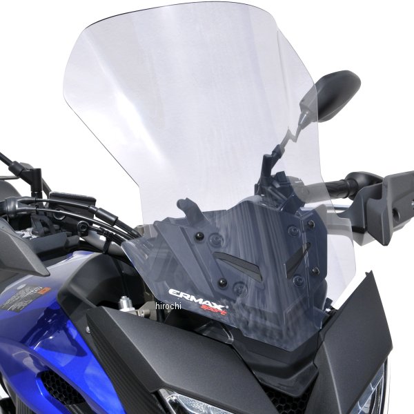 0102XX125 アルマックス ERMAX ハイプロテクション ウインドスクリーン 50cm 15年-17年 MT-09 Tracer 、FJ-09 サテングレー 010283125 HD店|ヒロチー商事 ハーレー 店