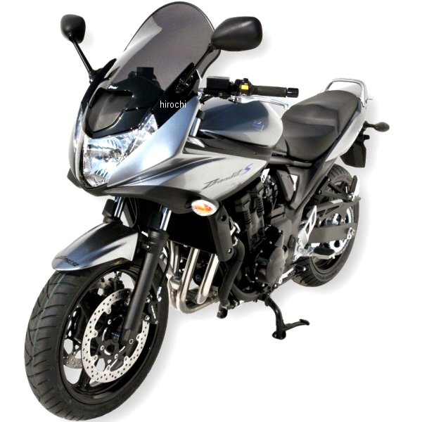 0104XX093 アルマックス ERMAX ハイプロテクションウインドスクリーン 47cm 09年-15年 GSF650 Bandit S グレー 010454093 HD店｜ヒロチー商事 ハーレー 店