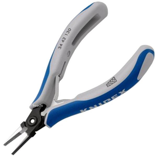【メーカー在庫あり】 KNIPEX クニペックス 精密プライヤー ヒラ クロスメッシュ 3442-130 HD店