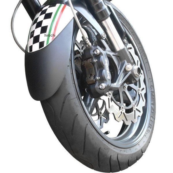 アルマックス ERMAX 延長フロントフェンダー 11年-18年 トライアンフ Speed Triple1050 ブラック 712118030 HD店