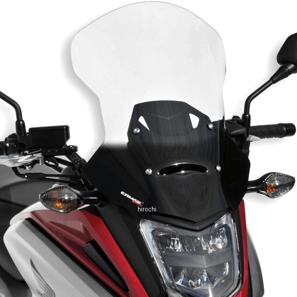 TO01XX119 アルマックス ERMAX ツーリング スクリーン 48cm 16年-20年 NC750X グレー TO0154119 HD店