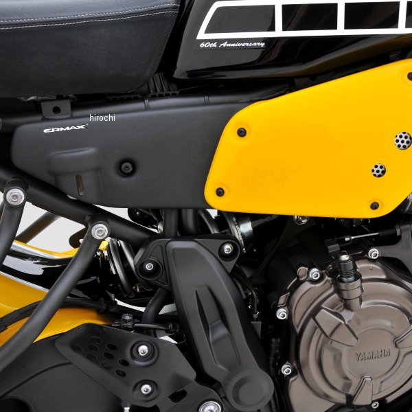 7502XX111 アルマックス ERMAX サイドカバー 16年-20年 XSR700 ダークメタルグリーン/グレー2016 750270111 HD店