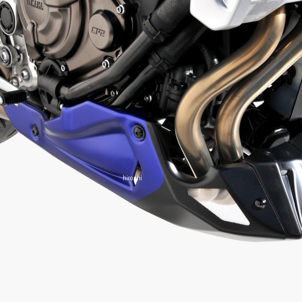 8902XX121 アルマックス ERMAX アンダーカウル 14年-17年 MT-07、FZ-07 サテングレー サテンブラック2014-2016 890298121 HD店