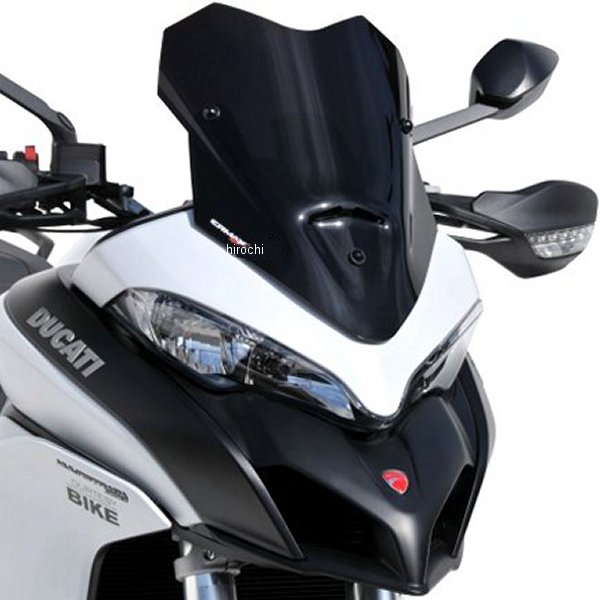 0307028-XX アルマックス ERMAX スポーツスクリーン 39cm 18年-20年 ドゥカティ Multistrada1260 レッド 0307028-06 HD店｜ヒロチー商事 ハーレー 店