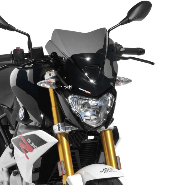 0310042-XX アルマックス ERMAX スポーツスクリーン 30cm 17年-20年 BMW G310R クリア 0310042-01 HD店|ヒロチー商事 ハーレー 店