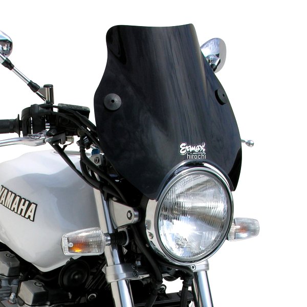 0605XX085 アルマックス ERMAX ウインドスクリーン ミニ スタント 35cm 17年-19年 CB1100RS ライトブラウン 060502085 HD店|ヒロチー商事 ハーレー 店