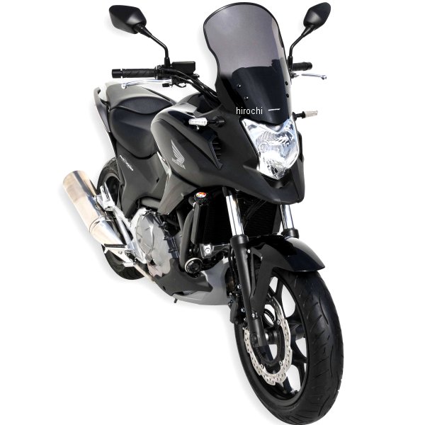 0101XX127 アルマックス ERMAX ハイプロテクション ウインドスクリーン 46cm 12年-13年 NC700X ダークブラック 010156127 HD店｜ヒロチー商事 ハーレー 店