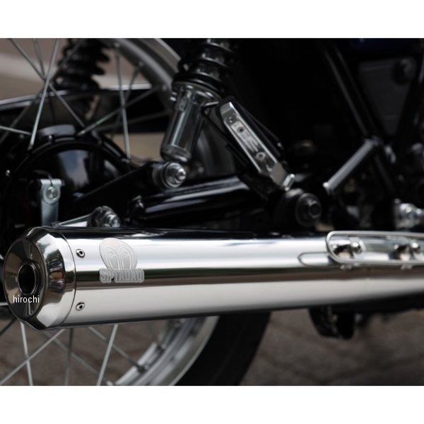 SP忠男 スリップオンマフラー パワーボックス 18年以降 SR400 ステンレス SR4-PB-04 HD店|ヒロチー商事 ハーレー 店