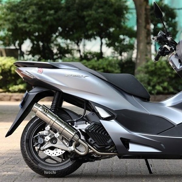 SP忠男 フルエキゾースト ピュアスポーツ S ゴールドエンブレム 21年以降 PCX125/e:HEV ステンレス PC1-GE-53 HD店 50,794円