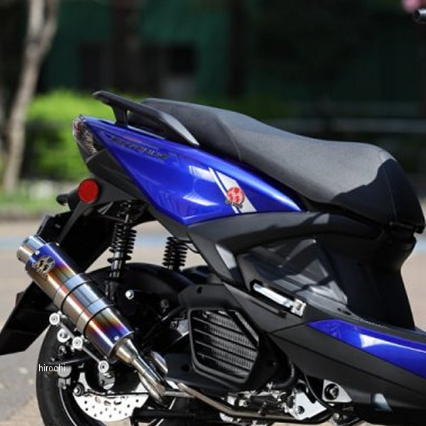 SP忠男 フルエキゾースト ピュアスポーツ S ゴールドエンブレム 21年以降 NMAX チタンブルー NM1-GE-04 HD店