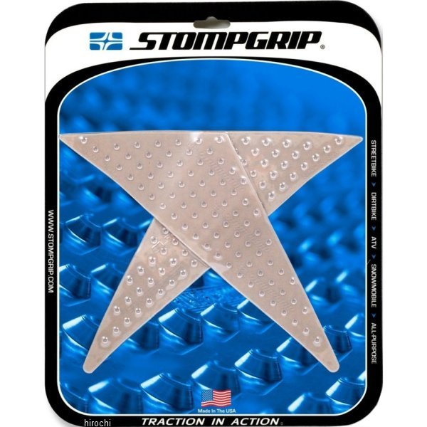 ストンプグリップ STOMPGRIP トラクションパッドタンクキット 18年-20年 GOLDWING TOUR クリア 55-10-0156C HD店