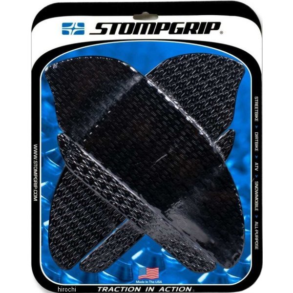 ストンプグリップ STOMPGRIP トラクションパッドタンクキット 07年-12年 CBR600RR 黒 55-14-0020B HD店
