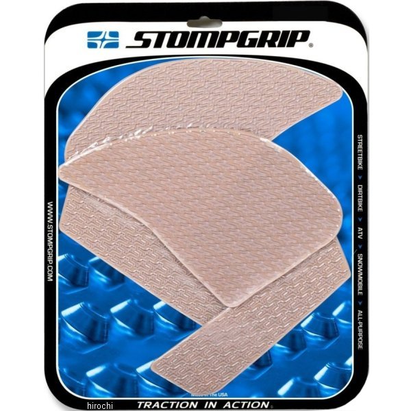 ストンプグリップ STOMPGRIP トラクションパッドタンクキット 20年 Ninja1000SX クリア 55-14-0178C HD店