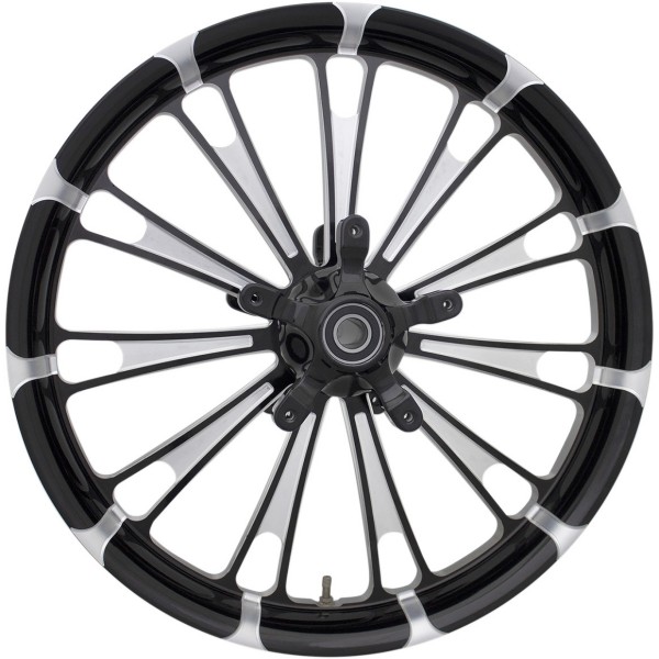 【USA在庫あり】 COASTAL MOTO フューエルモト アルミホイール フロント 19×3.00 09年-22年 ハーレー FLHTCUTG ABS有 黒 0201-2414 HD店