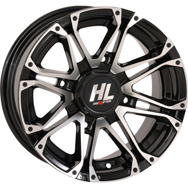 【USA在庫あり】 ハイリフター HIGHLIFTER HL3 ホイール リア 14×7 4/110 2+5 98年-01年 YFM 600 FWA Grizzly 4x4 黒 0230-1231 HD店