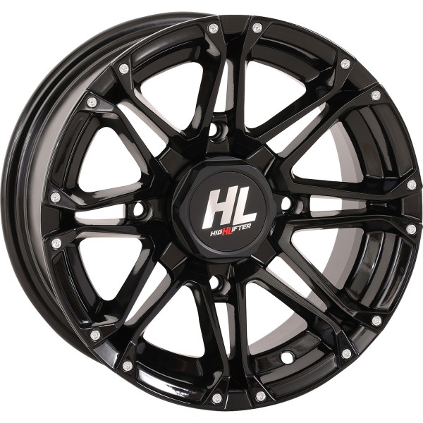 【USA在庫あり】 ハイリフター HIGHLIFTER HL3 ホイール フロント、リア 14×7 4/137 4+3 12年-13年 KRT 750 Teryx4 EPS 4x4 黒 0230-1240 HD店