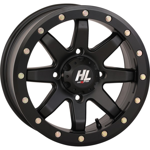 【USA在庫あり】 ハイリフター HIGHLIFTER HL9 ビードロックホイール 12年-13年 KRT 750 Teryx4 EPS 4x4 14×7 4/137 4+3 フロント、リア 黒 0230-1254 HD店