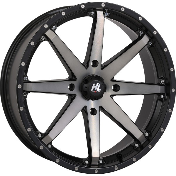 【USA在庫あり】 ハイリフター HIGHLIFTER HL10 ホイール フロント、リア 14×7 4/137 5+2 22年 Pioneer 1000-5 マットブラック/スモーク 0230-1270 HD店 27,544円